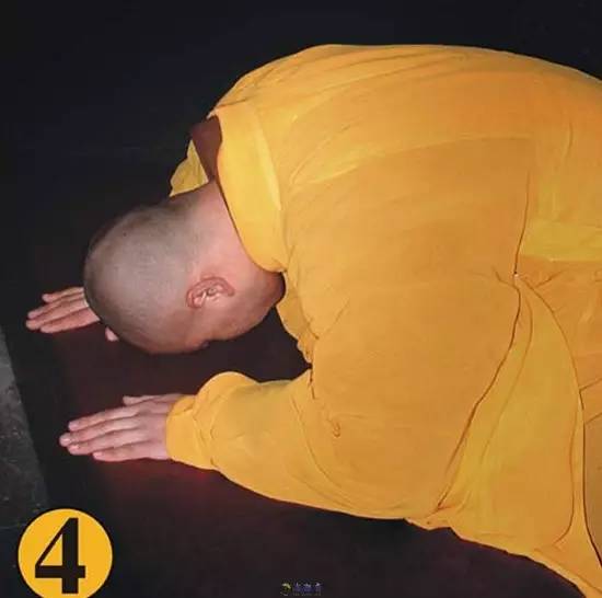 礼佛叩拜神仙拜佛姿势图解  请符咒 符咒 法事 道教符咒 道教法事